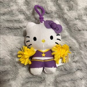 Sanrio Hello Kitty Cheerleader Plush KeyChain